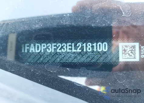 2014 Ford Focus Se from USA, damaged, VIN 1FADP3F23EL218100